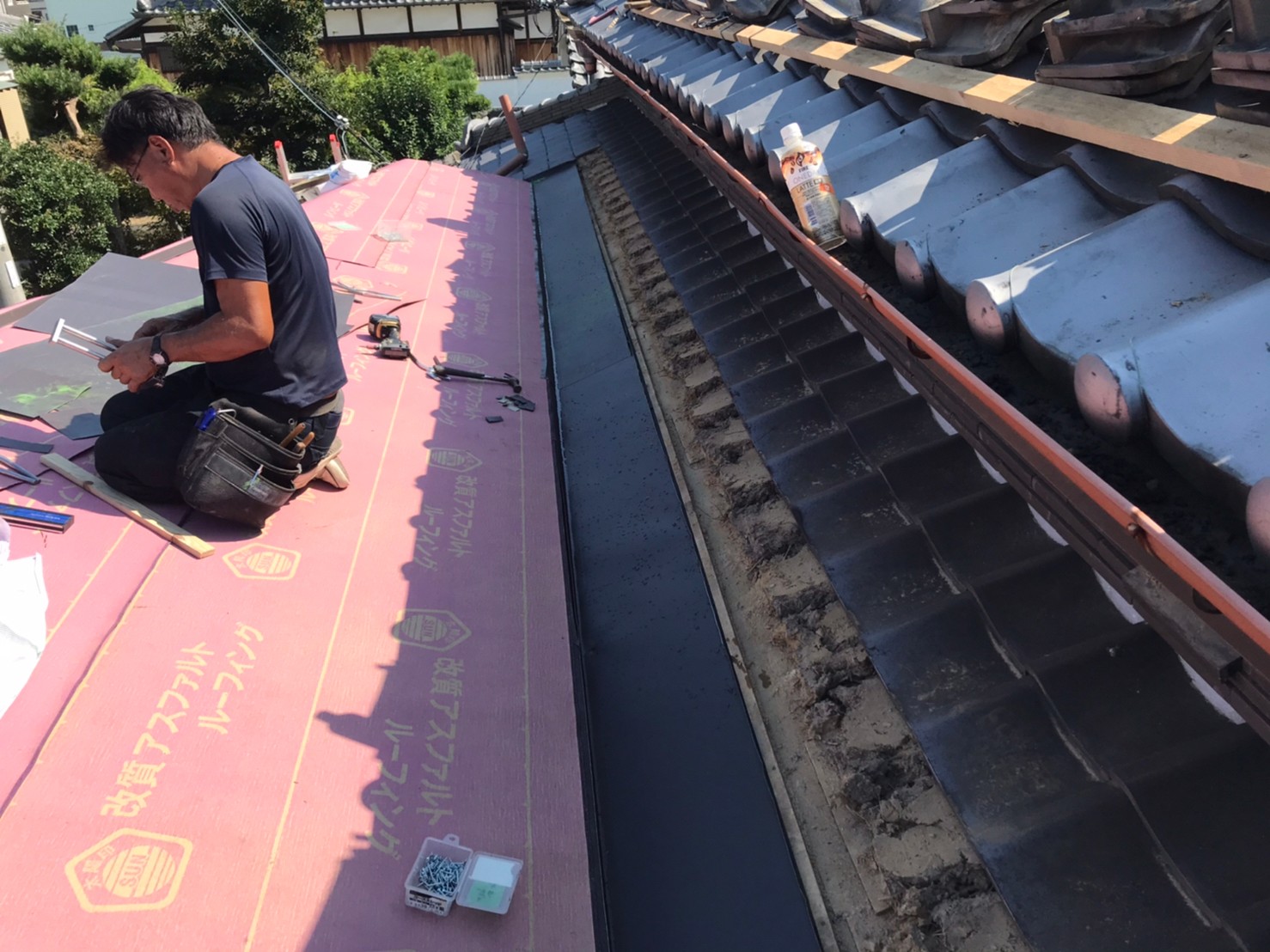 立平葺き葺き替え